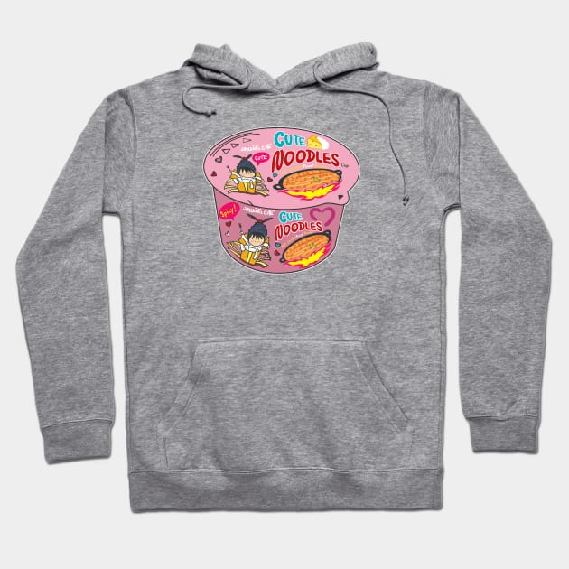 SPICY cute noodles Hoodie by Snacking Cute